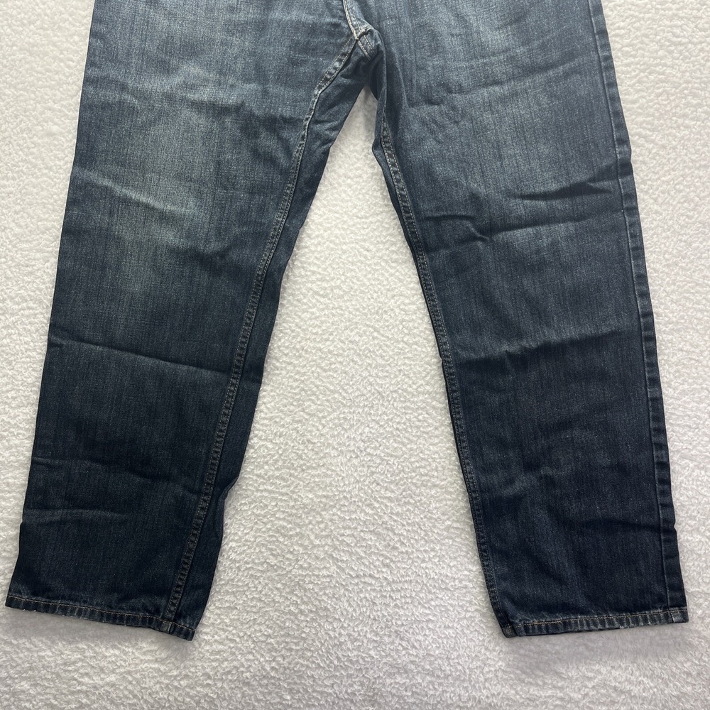 Levi's Jeans Mens 34x32 Blue 559 Denim Relaxed Straight Dark Wash actual 32x30 - Picture 2 of 16